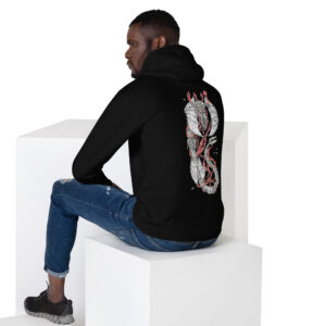 “Mechanical Dragon” – unisex hoodie – ( design by Binxs)